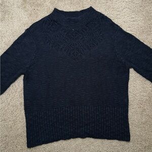Francesca’s Black Knit Sweater